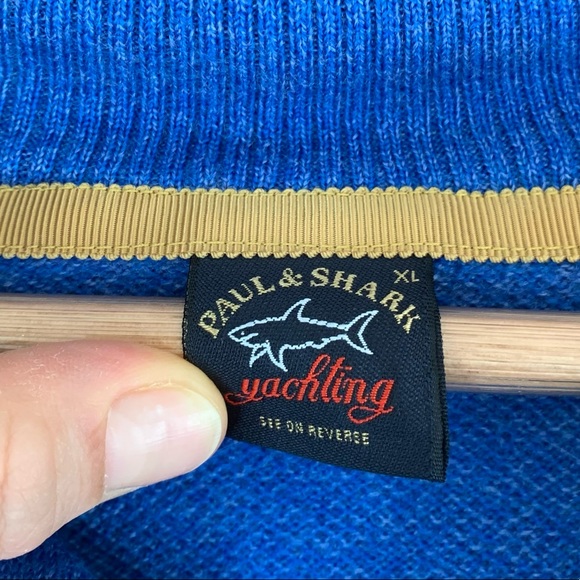 LAST CHANCE PAUL & SHARK Yachting Merino Wool Sweater XL - Picture 3 of 11